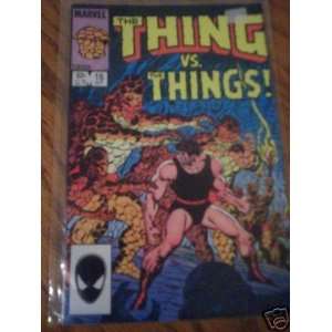    The Thing, Vol. 1 No. 16; Oct. 1984 Mike Carlin, Ron Wilson Books
