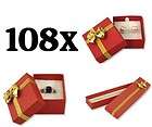 72 Bowtie Ring Bracelet & Earring Jewelry Gift Boxes  