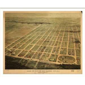  Historic Egg Harbor. New Jersey, c. 1865 (L) Panoramic Map 