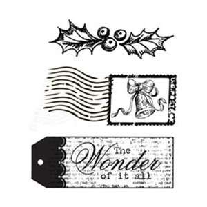  Unity Stamps Itty Bitty Authentique Paper Rubber Stamp Wonder 