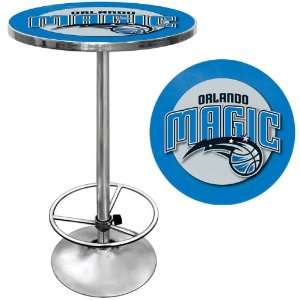 Orlando Magic NBA Chrome Pub Table   Game Room Products Pub Table NBA 