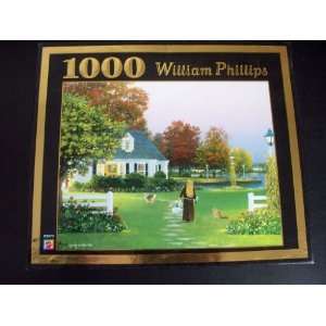   Phillips 1000 Piece Puzzle   The Tender Cares of Autumn Toys & Games
