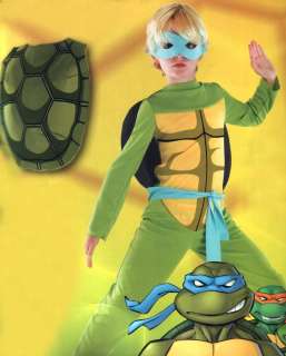 TMNT Leonardo Teenage Mutant Ninja Turtle Costume Child Boy Halloween 