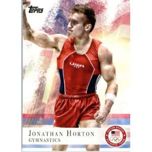  2012 Topps US Olympic Team #80 Jonathan Horton Gymnastics 