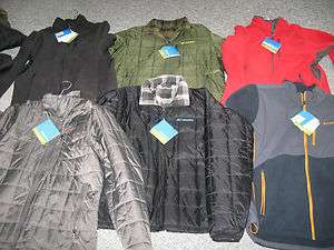COLUMBIA MENS Winter Jackets,Many styles, colors,& Sizes,MSRP $100.00 