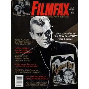  Filmfax Magazine, Issue #7 Michael E. Stein Books