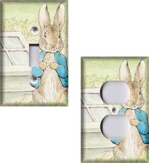 Peter Rabbit #1 Light Switch Plate  