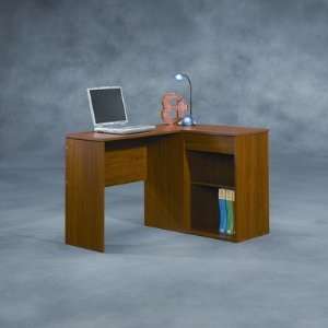  Sauder Beginnings Corner Desk in Pecan: Office Products