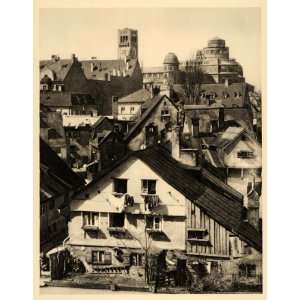  Museum Munchen Germany Isar   Original Photogravure