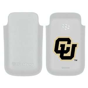  University of Colorado CU on BlackBerry Leather Pocket 