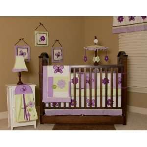  Lavender Butterfly 10 Piece Crib Set Baby