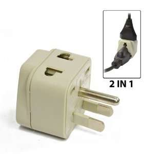   Universal 2 in 1 Plug Adapter Type B for Japan, US Electronics