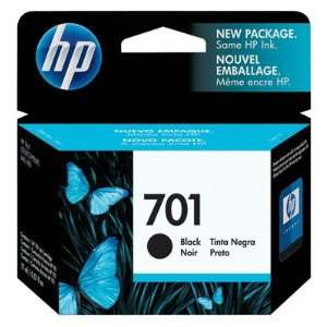  Hewlett Packard 701 Inkjet Print Cartridge Black 895 Yield 