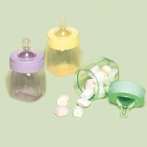  Baby Bottle Favor Containers Asst.