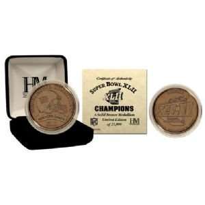 New York Giants Super Bowl Xlii Champions Bronze Coin:  
