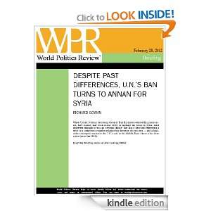 Despite Past Differences, U.N.s Ban Turns to Annan for Syria (World 