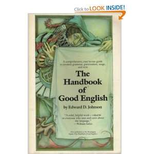  Handbook of Good English Edward D Johnson Books