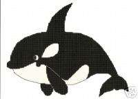 ORCA KILLER WHALE CROSS STITCH PATTERN counted  