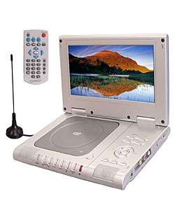Supersonic 9 inch LCD portable DVD player with TV  Overstock