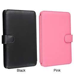Black Leather Case for  Kindle 3  