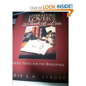  Literature Lovers Book Of Lists Serious Trivia For The 