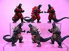 Set of 6 Godzilla anime action figure figures