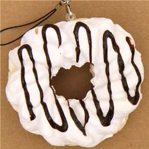  big white flower donut squishy charm kawaii Toys & Games