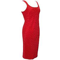 Womens Medium Red Silk Slip Dress (Nepal)  Overstock