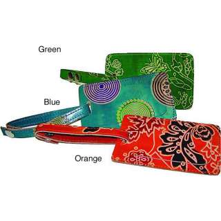 Set of 3 Handmade Leather Luggage Tags (India)  Overstock