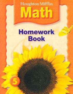 Houghton Mifflin Math Homework Book Grade 5 (Paperback)  Overstock 