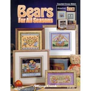    Bears For All Seasons   Cross Stitch Pattern Arts, Crafts & Sewing
