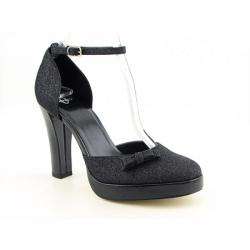 Joey O Sone Womens Black Ankle Strap Shoes  Overstock