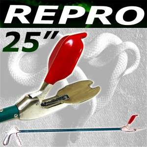25 Repro® SNAKE REPTILE Catcher Grabber Tong WIDE JAW  