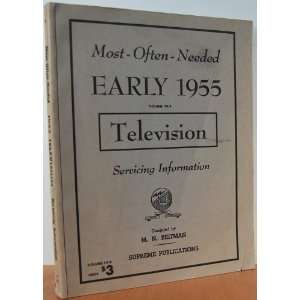  Most Often Needed Early 1955 Television Servicing Information 