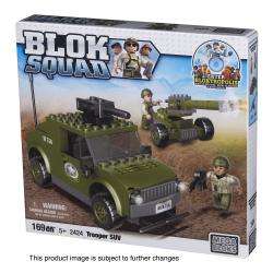 Mega Bloks Blok Squad Army Trooper SUV Play Set  