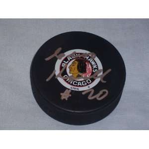  Cliff Koroll Autographed Chicago Blackhawks Original Six 