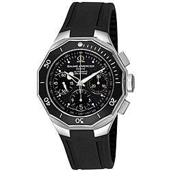 Baume & Mercier Riviera Black Automatic Watch  Overstock