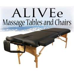 ALIVEe Signature II Black Deluxe Massage Table  Overstock