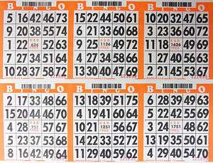 BINGO PAPER SALE  $19.99 FOR 9000 CARDS6H  