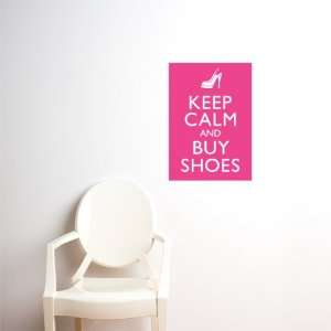  Buy shoes Wall Decal Color print