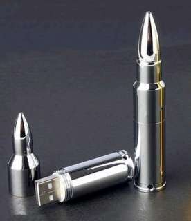   Metal Bullet Shape USB 2.0 Flash Memory Stick Pen Drive PX05  