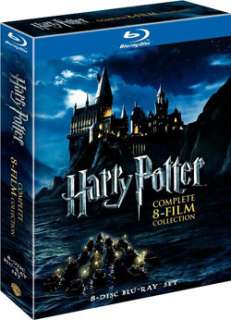 Harry Potter Complete 8 Film Collection (Blu ray)  