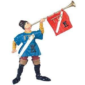  Knight w/ Trumpet Replica Toy Toys & Games