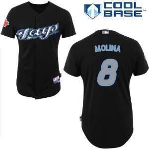 Jose Molina Toronto Blue Jays Authentic Alternate Cool Base Jersey By 