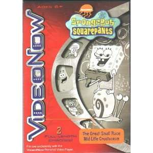  Spongebob Squarepants VideoNow Snail Race/Mid Life Toys & Games