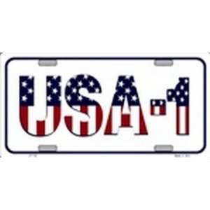  USA  1 LICENSE PLATES Plate Tag Tags auto vehicle car 