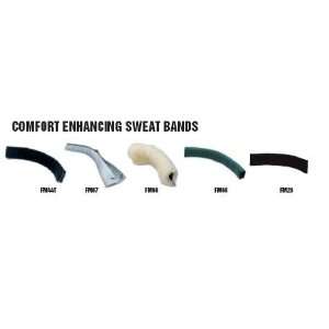 Absorbent Cotton Sweatband For Use With Helmets And Faceshields