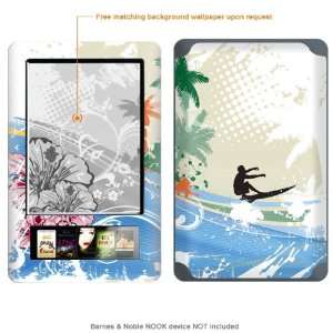  Protective Decal Skin Sticker for Barnes & Noble Nook case 
