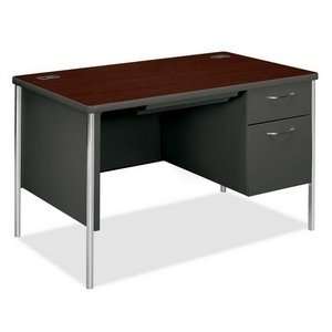 HON Mentor Series Pedestal Desk: Office Products