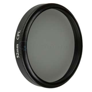 52mm Lens Hood+UV+CPL Filter+cap for Nikon D80 D90 D300  